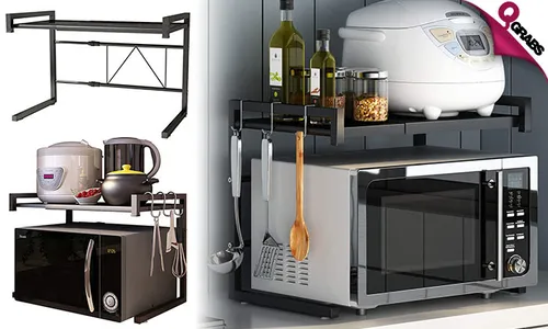 Extendable Microwave Shelf!